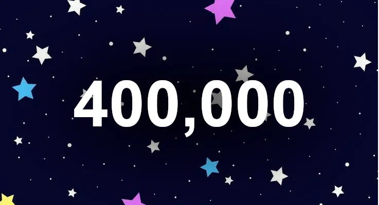 400,000 files